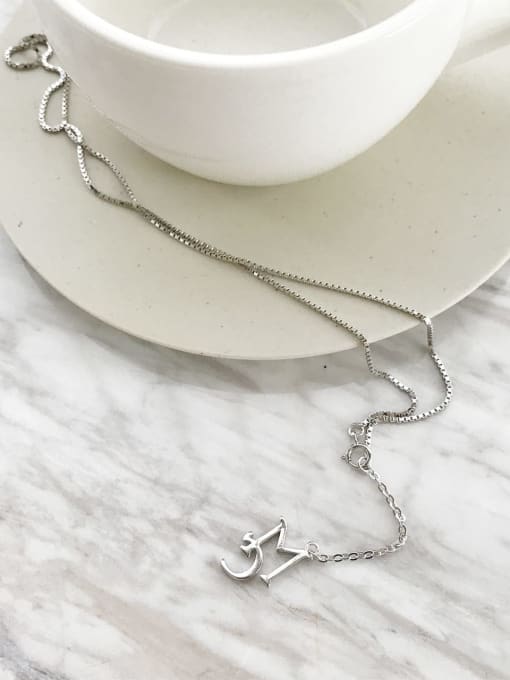Boomer Cat 925 Sterling Silver minimalist Link Necklace (without pendants) 1