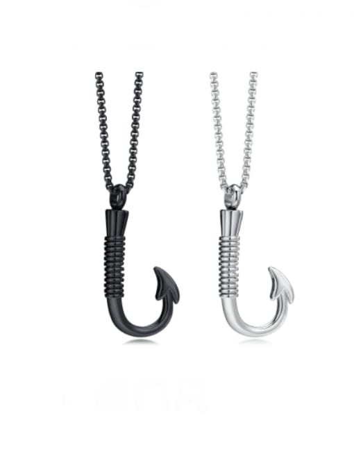 CONG Stainless steel Irregular Minimalist Necklace 0