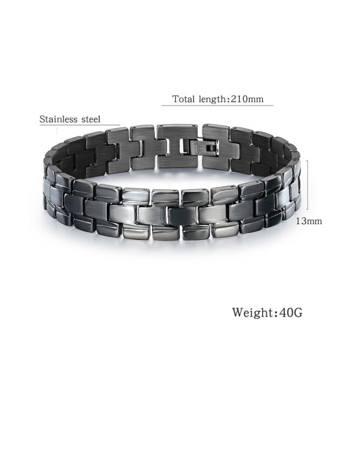 Open Sky Titanium Geometric Minimalist Bracelets 3