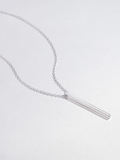 HAHN 925 Sterling Silver Geometric Minimalist Necklace 0