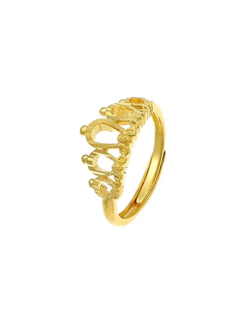 XP Alloy Crown Dainty Band Ring