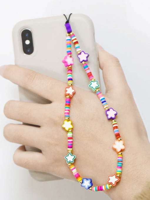 CC Multi Color Polymer Clay Star Bohemia Mobile Phone Accessories 1
