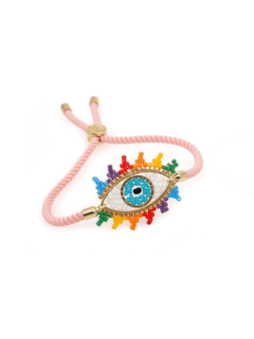 Roxi Miyuki Millet Bead Multi Color Evil Eye Bohemia Handmade Weave Bracelet 1