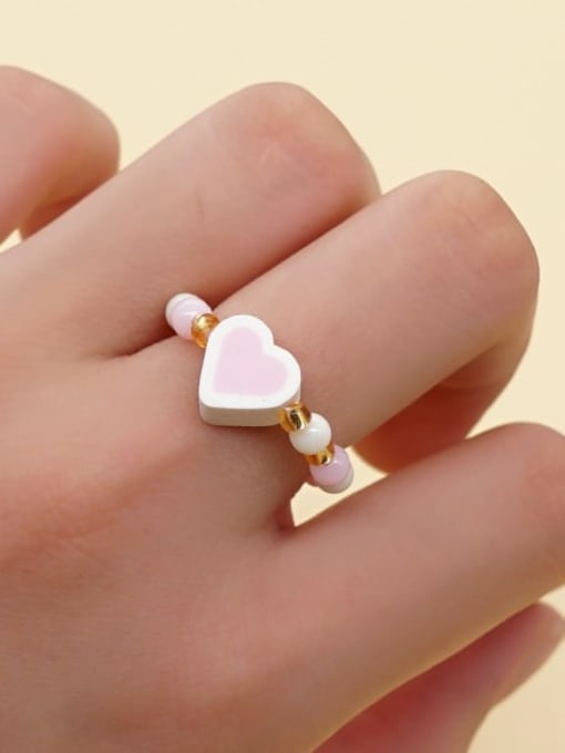 Roxi MGB beads Heart Cute Band Ring 1