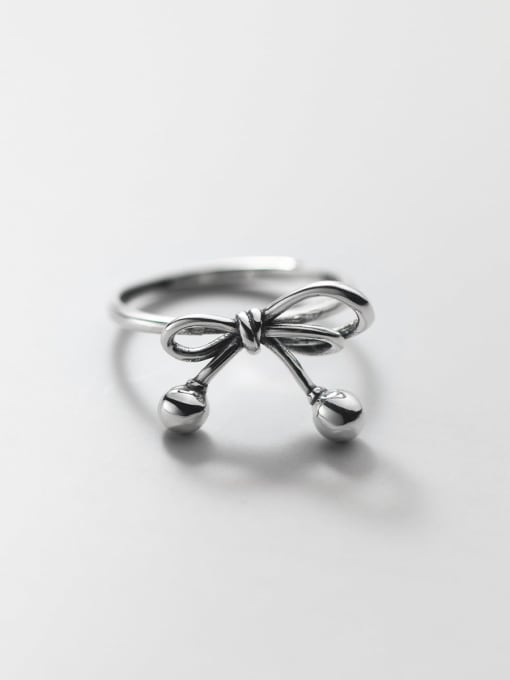 Rosh 925 Sterling Silver Butterfly Vintage Band Ring