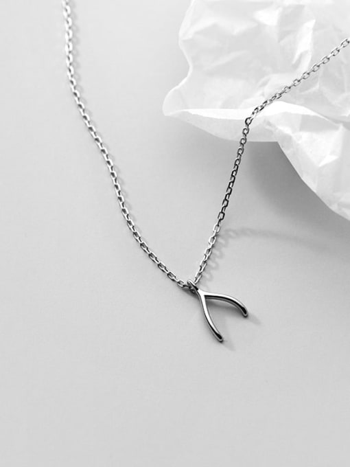 Rosh 925 Sterling Silver Tree Minimalist Necklace 2
