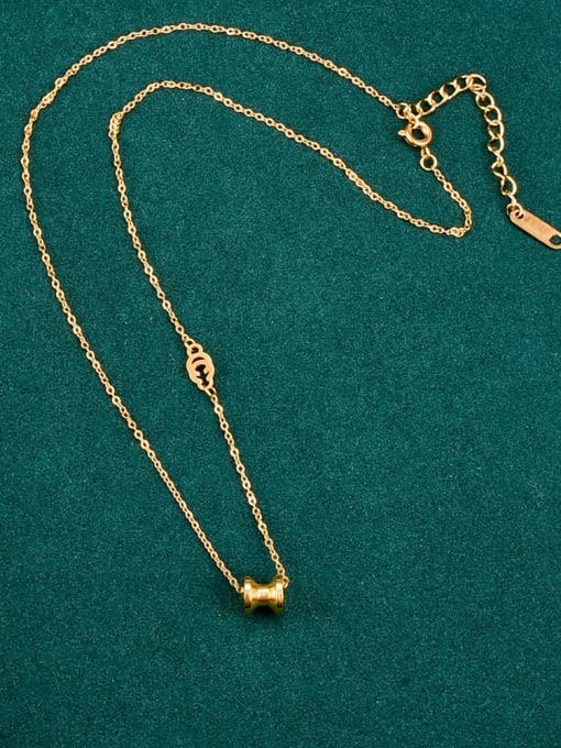 A TEEM Titanium Steel Irregular Vintage Necklace 2