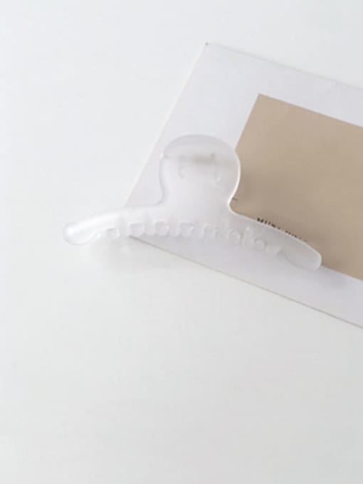 6# ribbon 11cm*5.5cm Alloy Cellulose Acetate Minimalist Geometric  Jaw Hair Claw