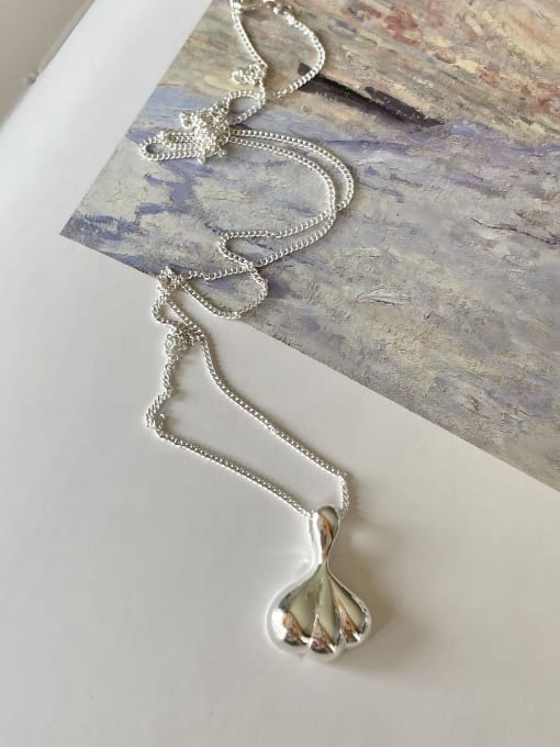 Boomer Cat 925 Sterling Silver Geometric Vintage Necklace 2