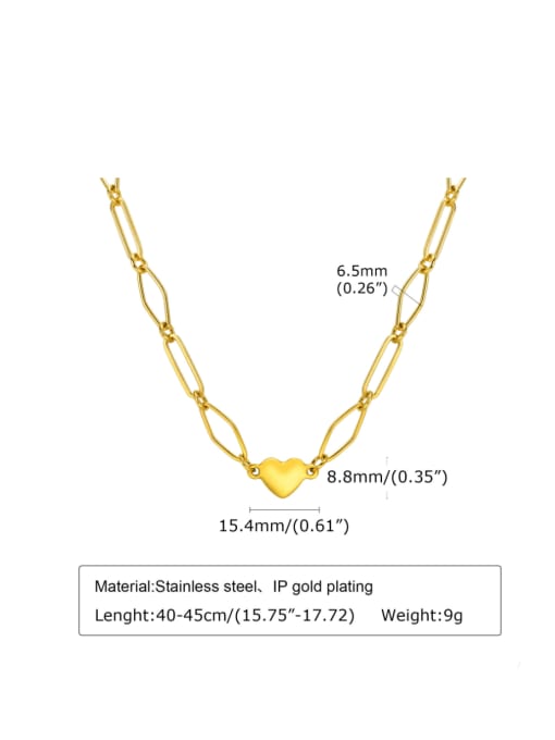 LI MUMU Titanium Steel Minimalist Geometric Bracelet and Necklace Set 3