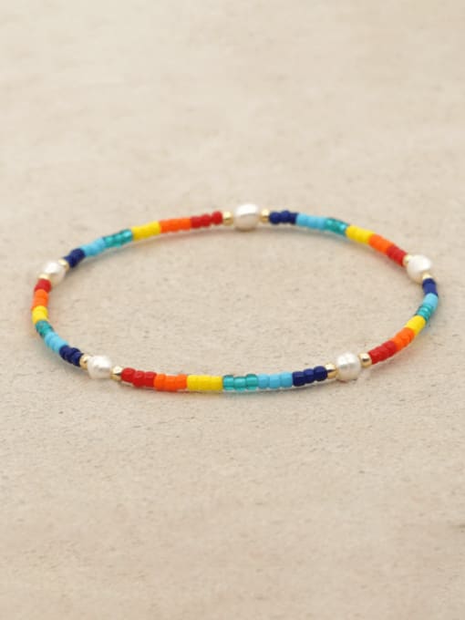 ZZ B200125A Bohemia Miyuki beads Multi Color Handmade Beaded Bracelet
