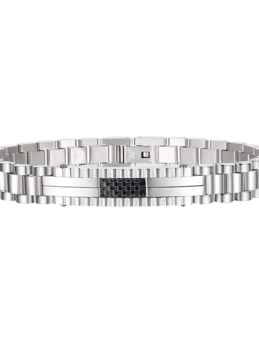 1122 Steel Bracelet Titanium Steel Geometric Hip Hop Bracelet