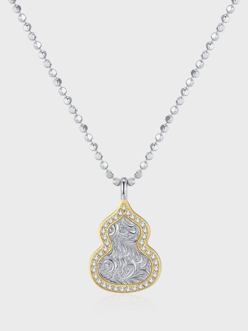 KDP1818 (set chain) 925 Sterling Silver Irregular Minimalist Necklace
