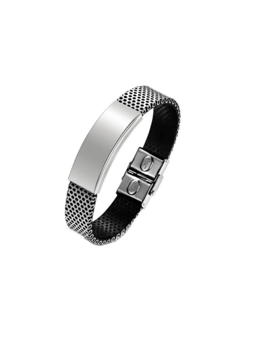 PH757 Bracelet Titanium Steel Geometric Hip Hop Bracelet