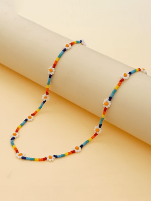 MMBEADS Multi Color Miyukitila Beads Bohemia Pure handmade Necklace 0