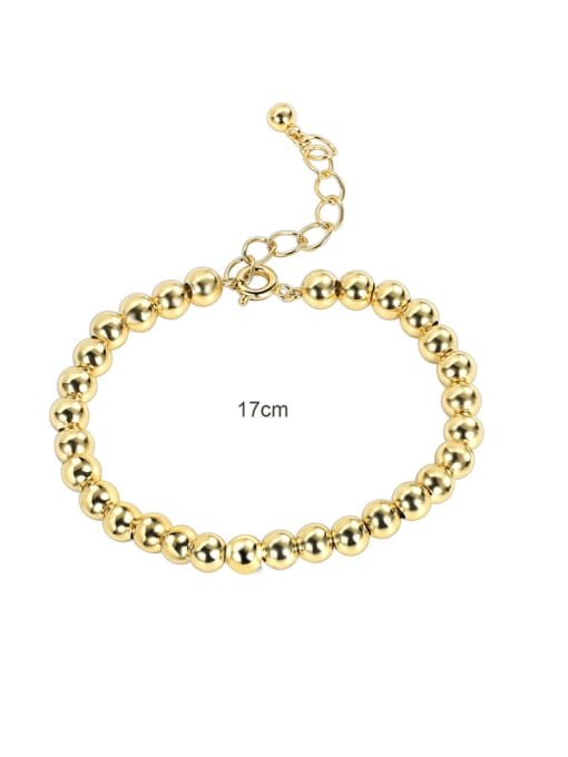CHARME Brass Vintage Beaded Bracelet 1