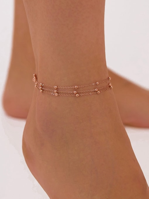 Open Sky Stainless steel  Multi-layer Anklet 2