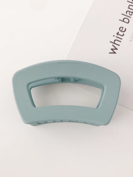 Blue frosting Cellulose Acetate Minimalist Geometric Alloy Jaw Hair Claw