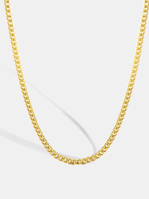 CHARME Brass Minimalist Cable Chain 1