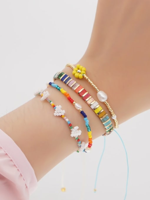 MMBEADS Miyuki Millet Bead Multi Color Heart Bohemia Handmade Beaded Bracelet 0