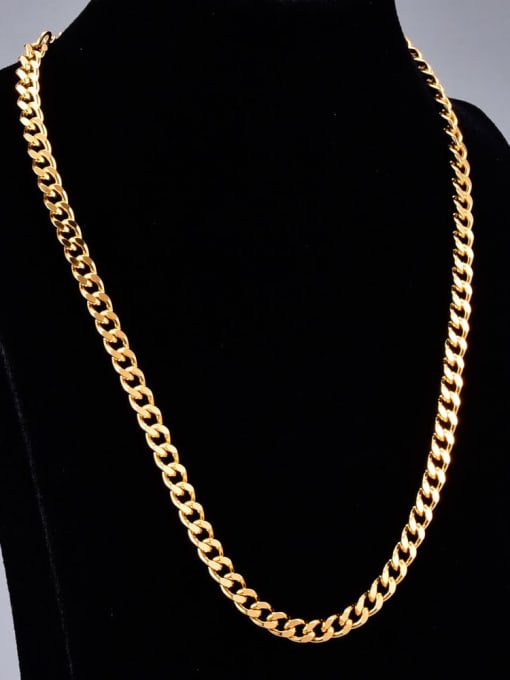 A TEEM Titanium Irregular chain Vintage Necklace 1