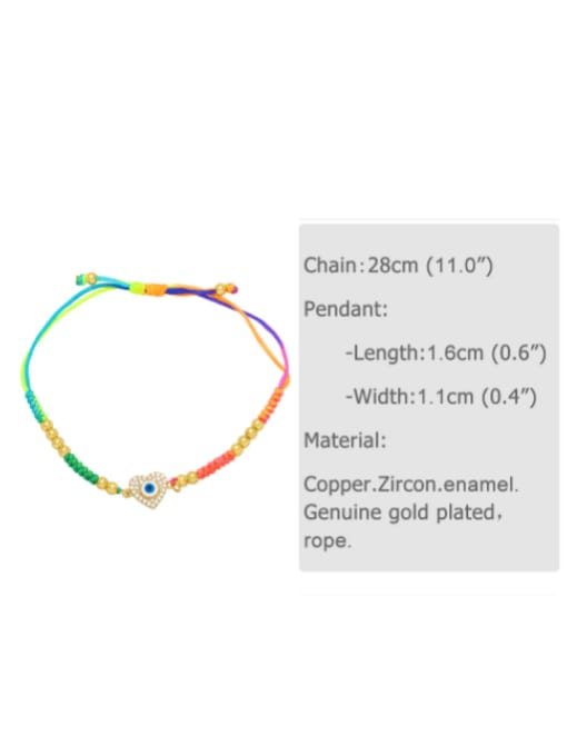 CC Brass Cubic Zirconia Weave Trend Adjustable Bracelet 4