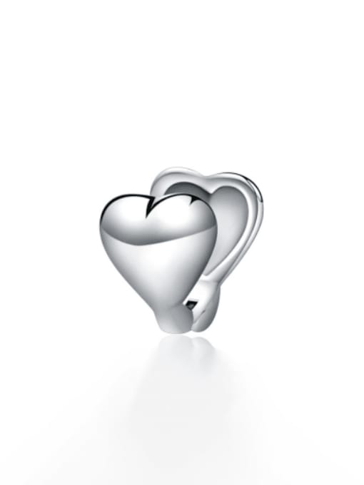 BSL Titanium Steel Heart Minimalist Single Earring(Single-Only One) 0