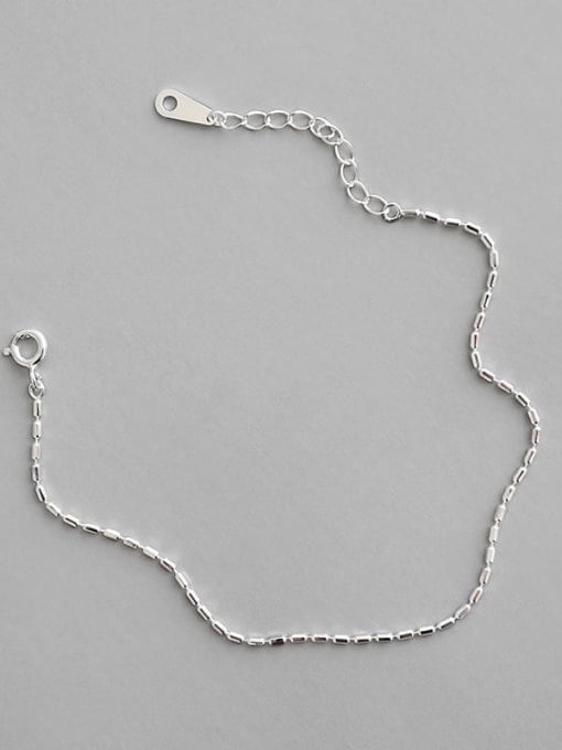 DAKA 925 Sterling Silver Minimalist Link Bracelet