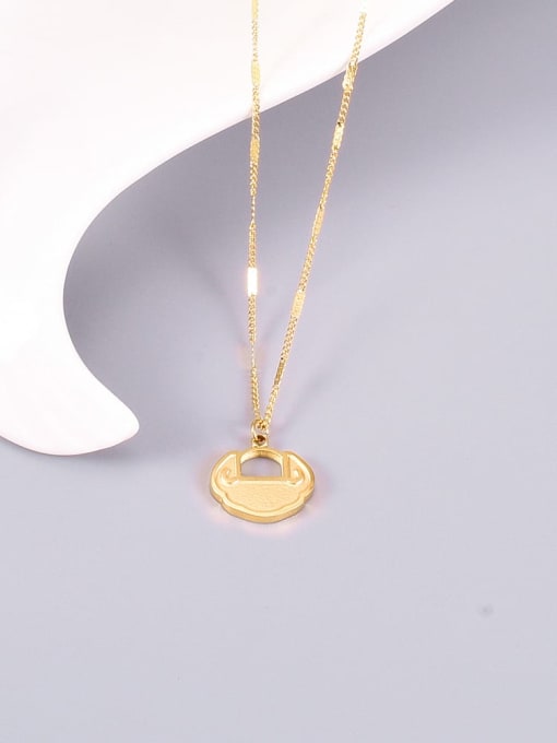 A TEEM Titanium Locket Minimalist pendant  Necklace 1