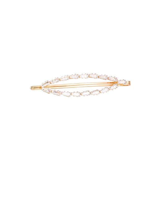 C Arc(gold) Alloy With Rose Gold Plated Fashion Geometric Hair Pins