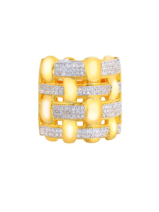 L.WIN Brass Cubic Zirconia Square Luxury Handmade Beaded Bracelet 0