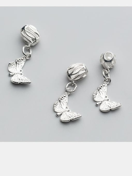 FAN 925 Sterling Silver With Minimalist Butterfly Pendant DIY Jewelry Accessories 2