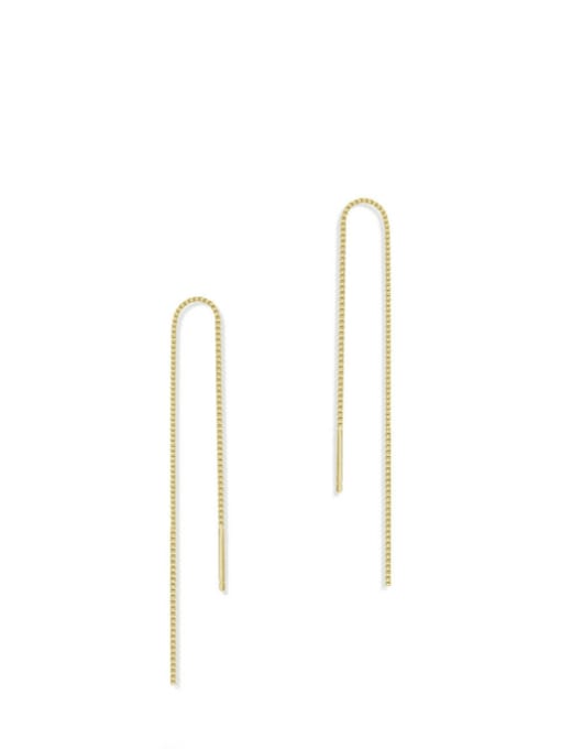Style 4, Gold Sterling Silver Threader Earring With multiple styles