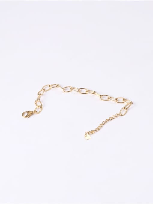 GROSE Titanium With Imitation Gold Plated Simplistic Chain Necklaces 3