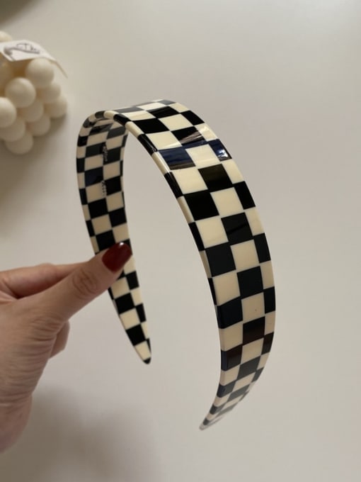 Headband Cellulose Acetate Vintage Geometric Alloy Jaw Hair Claw
