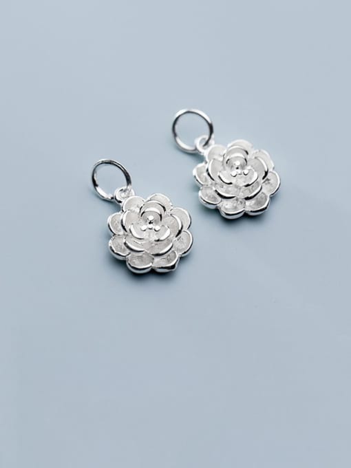 FAN 925 Sterling Silver With Minimalist Flower Pendant Diy Jewelry Accessories 2