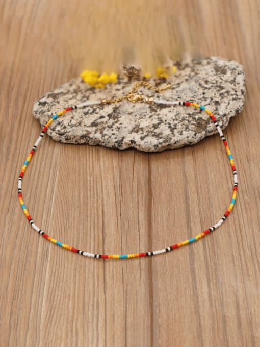Roxi Bohemia Miyuki Millet Bead Multi Color Bracelet and Necklace Set 2