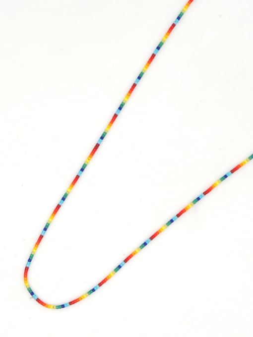 Roxi Stainless steel Miyuki beads Irregular Bohemia Pure handmade Necklace 3