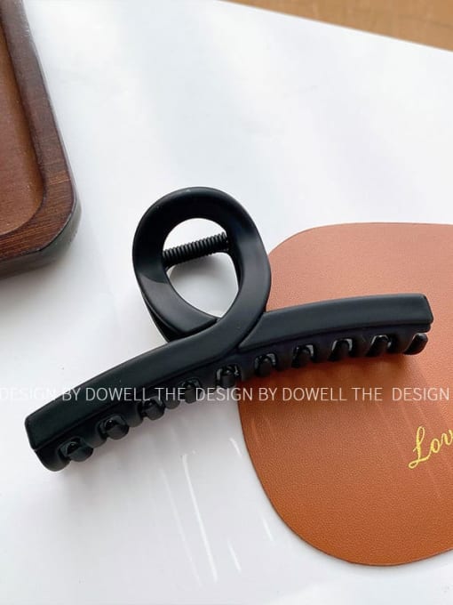 T-clip black Alloy Resin Trend Irregular Jaw Hair Claw