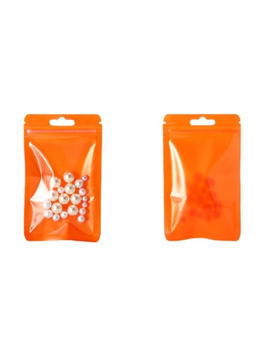 TM Single layer Flat Barrier Plastic  Pouches With 5 colors 1