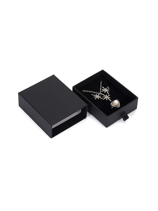 TM Eco-Friendly Paper Pull Out Jewelry Box For Necklaces,Earrings,Brooches 0