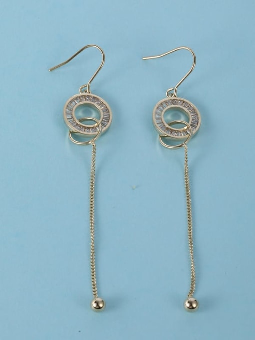 Lin Liang Brass Minimalist Drop Earring 0