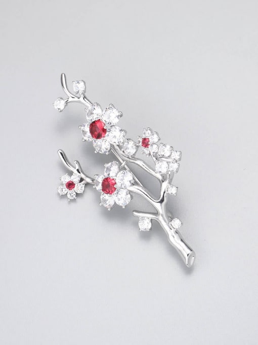 Lin Liang Brass Flower Minimalist Pins & Brooches 3