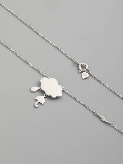 ANI VINNIE 925 Sterling Silver Cloud Minimalist Necklace 1