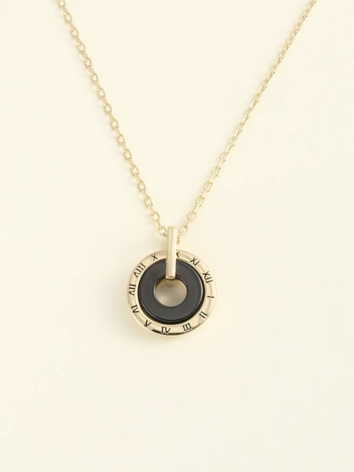 ANI VINNIE 925 Sterling Silver Round Minimalist Long Strand Necklace 0