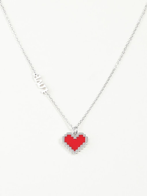 ANI VINNIE 925 Sterling Silver Heart Classic Long Strand Necklace 0