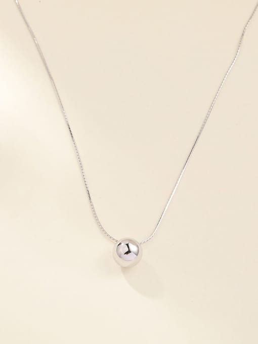 ANI VINNIE 925 Sterling Silver Minimalist Long Strand Necklace