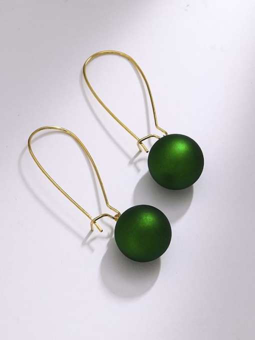 Lin Liang Brass Minimalist Drop Earring