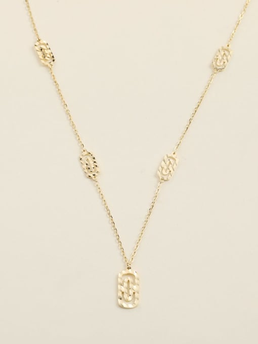 ANI VINNIE 925 Sterling Silver Minimalist Long Strand Necklace 1
