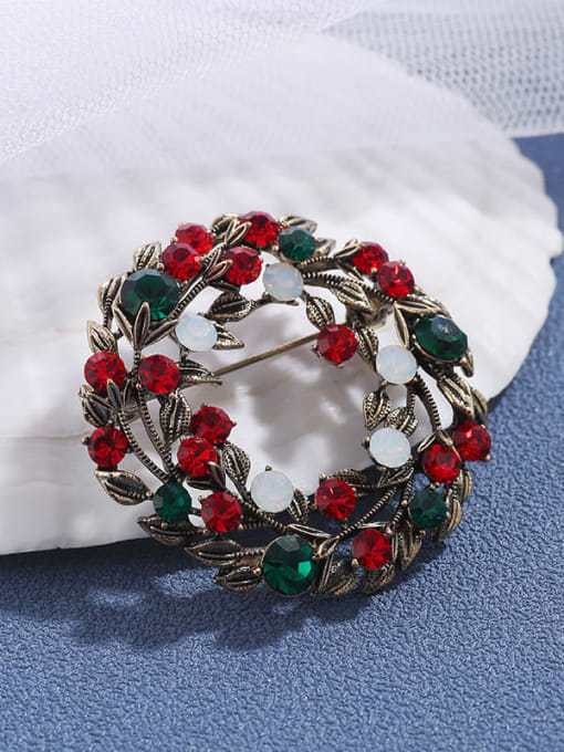 Lin Liang Alloy Rhinestone Retro Flower accessories